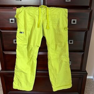 Kathy Peterson lime green scrubs